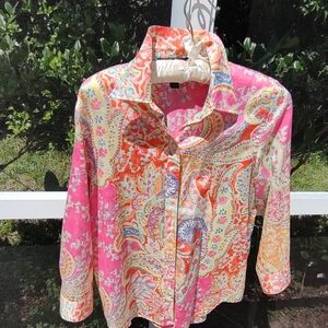 Ralph Lauren Floral and Paisley shirt